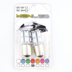 93 Led Ampül Tek Tırnak Kırmızı 12 volt