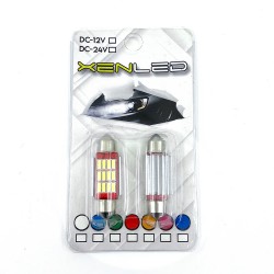 Xenled Sofit Led Beyaz 36mm 12 Volt - 24 Volt Uyumlu Canbus Soğutuculu