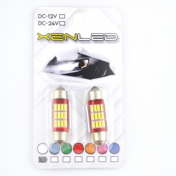 Xenled Sofit Led Beyaz 39mm 12 Volt - 24 Volt Uyumlu Canbus Soğutuculu