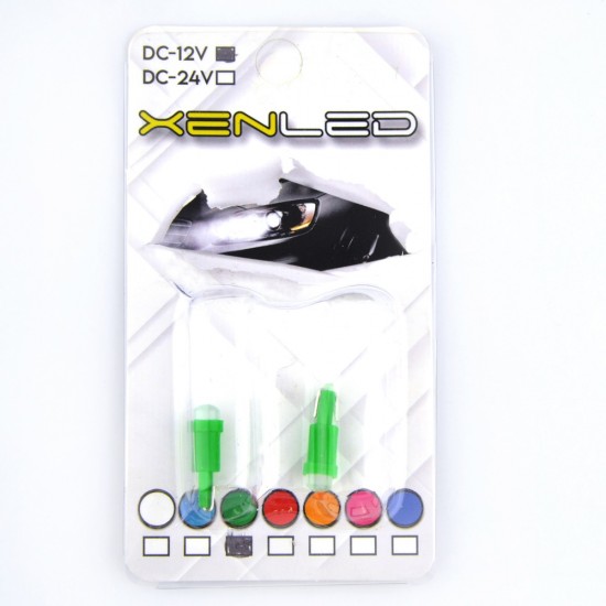 Xenled T5 12 Volt Yeşil