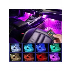 Ayak Altı Led Sese Duyarlı Kumandalı Arac İçi Aydınlatma Ayak Altı Led Sese Duyarlı Kumandalı Arac İçi Aydınlatma