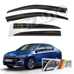 Citroen C-Elysee Cam Rüzgarlığı 4lü