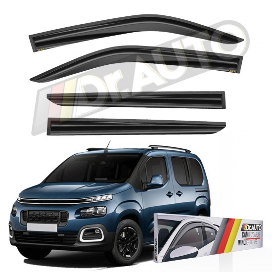 Citroen Berlingo 2019 ve Sonrası Cam Rüzgarlığı 4lü