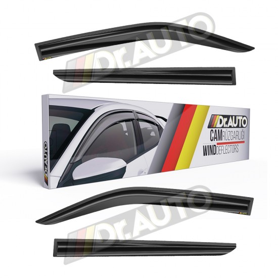 Citroen Berlingo 2019 ve Sonrası Cam Rüzgarlığı 4lü