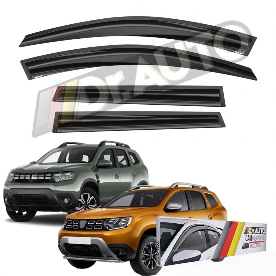 Dacia Duster 2017 ve Sonrası Cam Rüzgarlığı 4lü