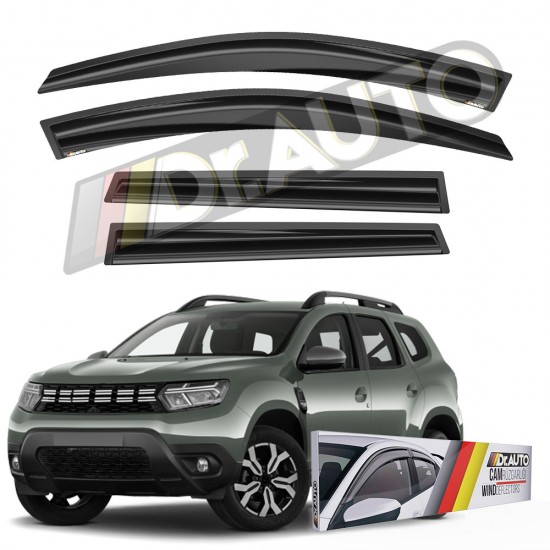 Dacia Duster 2017 ve Sonrası Cam Rüzgarlığı 4lü