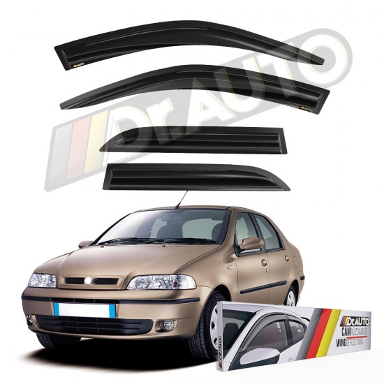 Fiat Albea Cam Rüzgarlığı 4lü