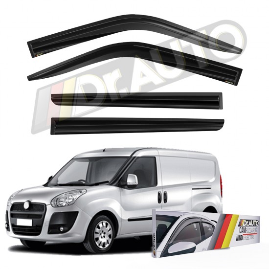 Fiat Doblo 2010-2023 Arası Cam Rüzgarlığı 4lü