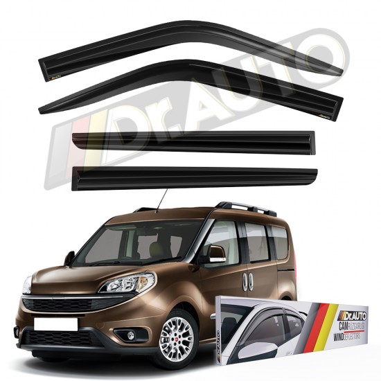 Fiat Doblo 2010-2023 Arası Cam Rüzgarlığı 4lü