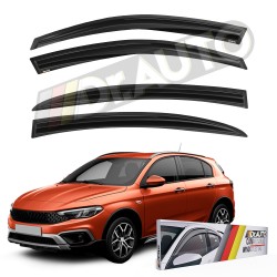 Fiat Egea Cross Cam Rüzgarlığı 4lü