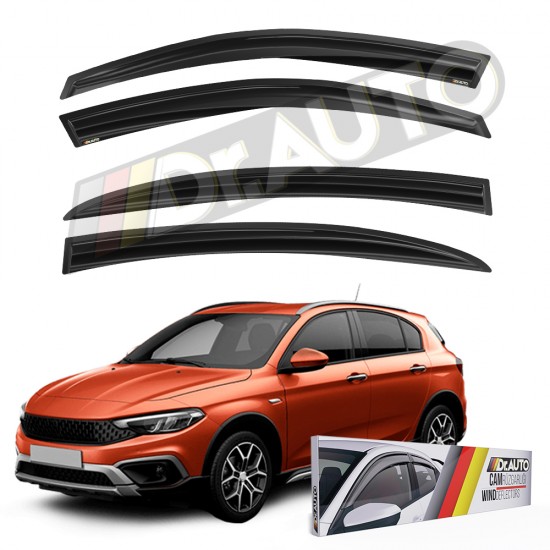 Fiat Egea Cross Cam Rüzgarlığı 4lü