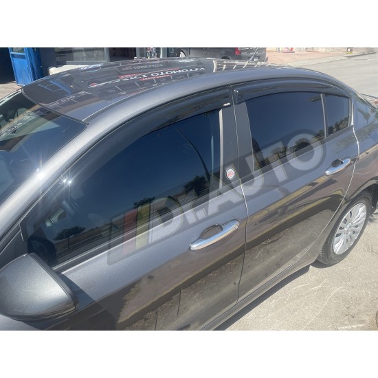 Fiat Egea HB Sedan Cam Rüzgarlığı 4lü