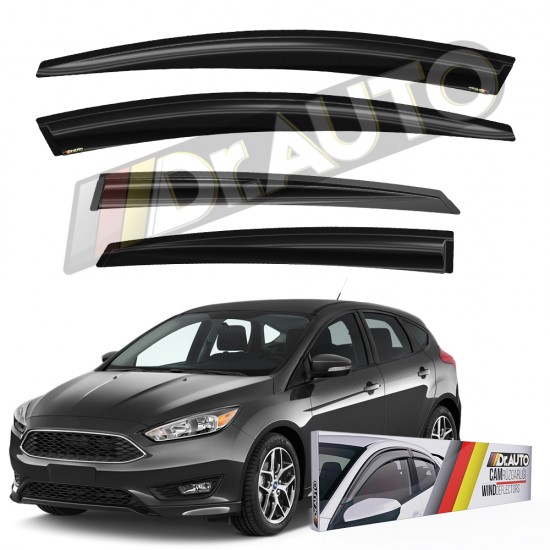 Ford Focus 3 Hb Sd 2012-2018 Arası Cam Rüzgarlığı 4lü