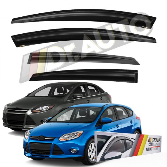 Ford Focus 3 Hb Sd 2012-2018 Arası Cam Rüzgarlığı 4lü