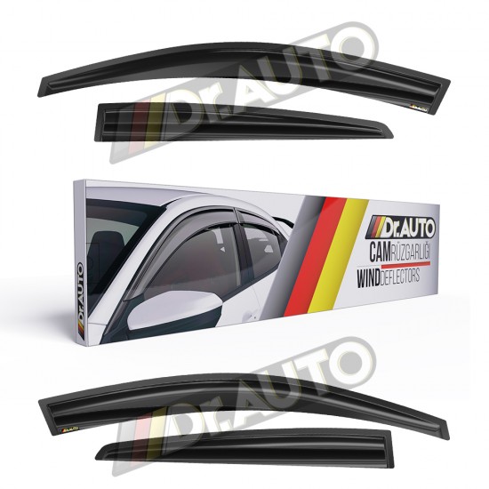 Ford Focus 1 Sedan HB 1994-2004 Arası Cam Rüzgarlığı 4lü