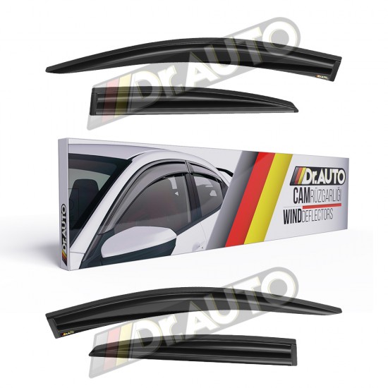 Ford Focus 2 2005-2011 Arası Cam Rüzgarlığı 4lü