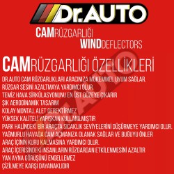 Ford Courier 2014 ve Sonrası Cam Rüzgarlığı 4lü