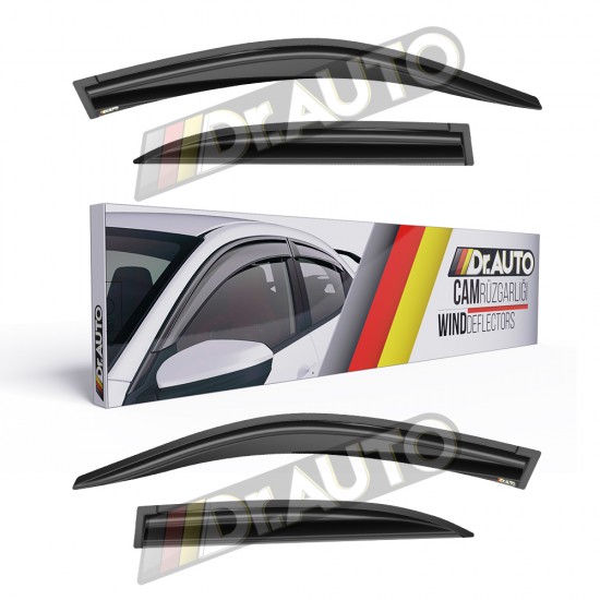 Honda Civic 2001-2006 Arası Cam Rüzgarlığı 4 lü