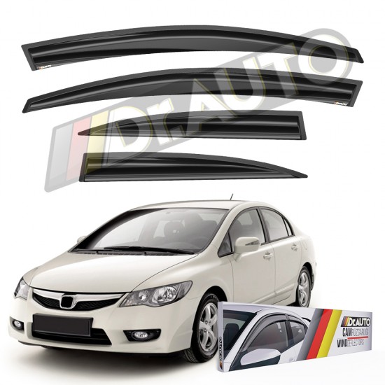 Honda Civic FD6 2007-2012 Arası Cam Rüzgarlığı 4lü