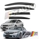 Honda Civic FB7 2012-2016 Arası Cam Rüzgarlığı 4lü