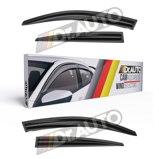 Honda Civic FC5 2016-2022 Arası Cam Rüzgarlığı 4lü