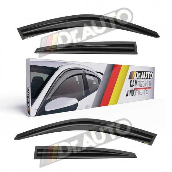 Honda Civic FE1 Kasa Hb Sd 2021 ve Sonrası Cam Rüzgarlığı 4lü