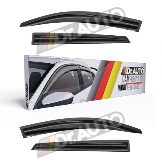 Hyundai Tucson 2015-2020 Arası Cam Rüzgarlığı 4lü