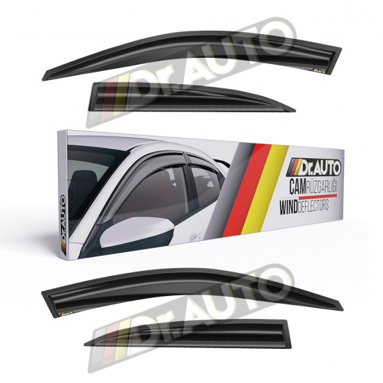 Mercedes C Serisi W204 Kasa 2008-2014 Arası Cam Rüzgarlığı 4lü