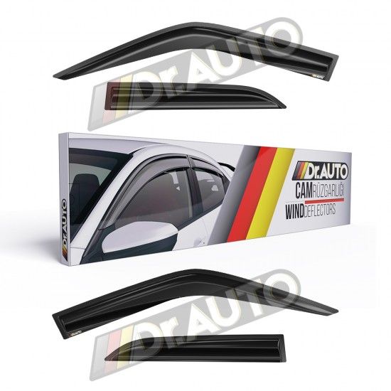 Mercedes W201 190E 1983-1993 Arası Cam Rüzgarlığı 4lü