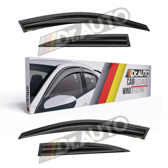 Mercedes C Serisi W205 Kasa 2014 ve Sonrası Cam Rüzgarlığı 4lü