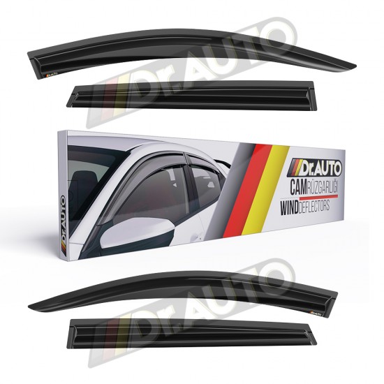 Nissan Qashqai 2014-2021 Arası Cam Rüzgarlığı 4lü