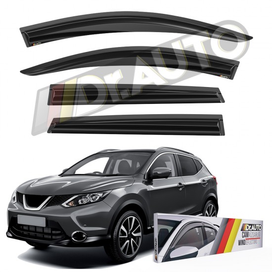 Nissan Qashqai 2014-2021 Arası Cam Rüzgarlığı 4lü