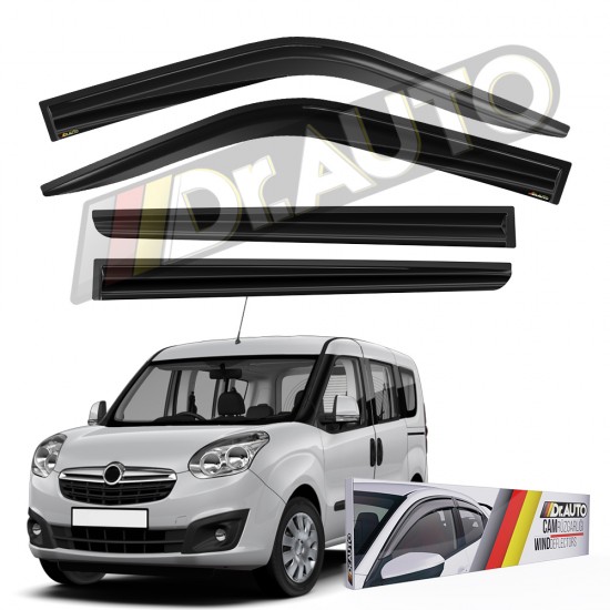 Opel Combo 2012-2018 Arası Cam Rüzgarlığı 4lü