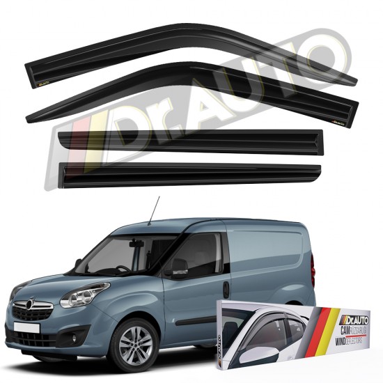 Opel Combo 2012-2018 Arası Cam Rüzgarlığı 4lü