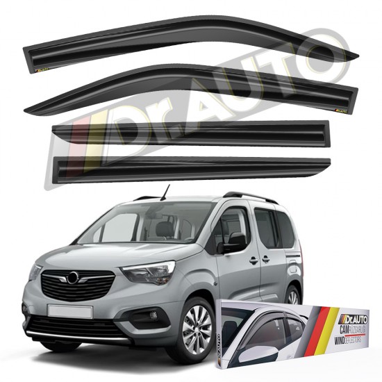 Opel Combo 2019 ve Sonrası Cam Rüzgarlığı 4lü