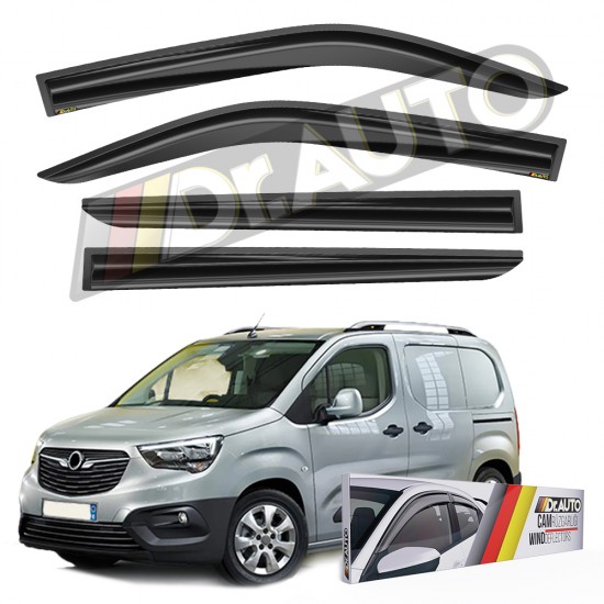 Opel Combo 2019 ve Sonrası Cam Rüzgarlığı 4lü