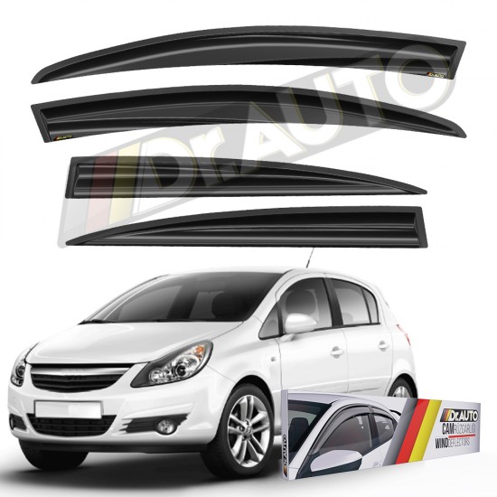 Opel Corsa D 2007-2014 Cam Rüzgarlığı 4lü