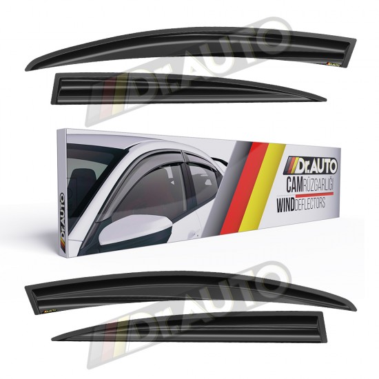 Opel Corsa D 2007-2014 Cam Rüzgarlığı 4lü