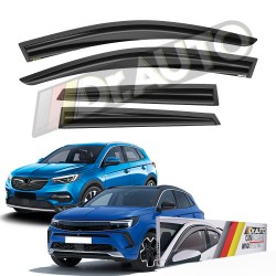 Opel Grandland X 2017 ve Sonrası Cam Rüzgarlığı 4lü