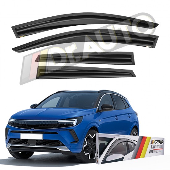 Opel Grandland X 2017 ve Sonrası Cam Rüzgarlığı 4lü