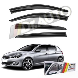 Peugeot 308 2014-2021 Cam Rüzgarlığı 4lü
