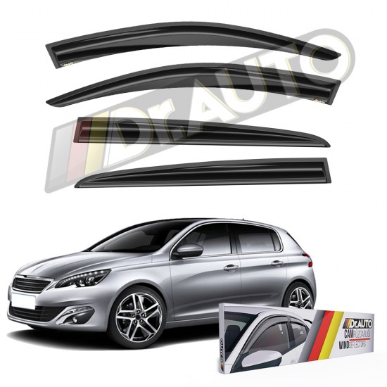 Peugeot 308 2014-2021 Cam Rüzgarlığı 4lü