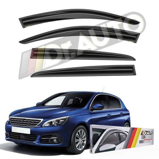 Peugeot 308 2014-2021 Cam Rüzgarlığı 4lü