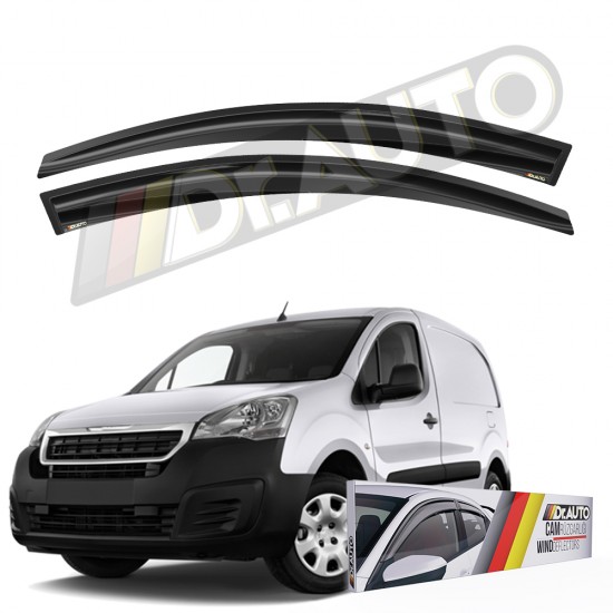 Peugeot Partner Tepe  2009-2018 Cam Rüzgarlığı 2li