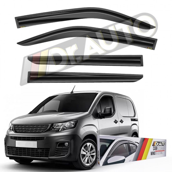 Peugeot Rifter 2019 ve Sonrası Cam Rüzgarlığı 4lü