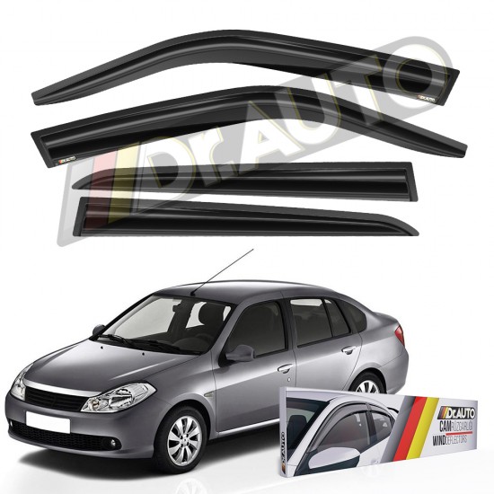 Renault Symbol Clio 2008-2012 Cam Rüzgarlığı 4lü