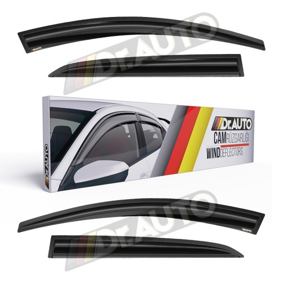 Renault Clio Symbol 2013-2020 Cam Rüzgarlığı 4lü