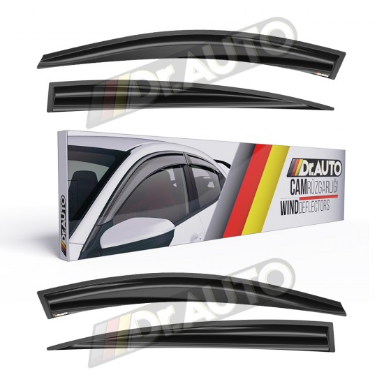 Renault Fluence Cam Rüzgarlığı 4lü