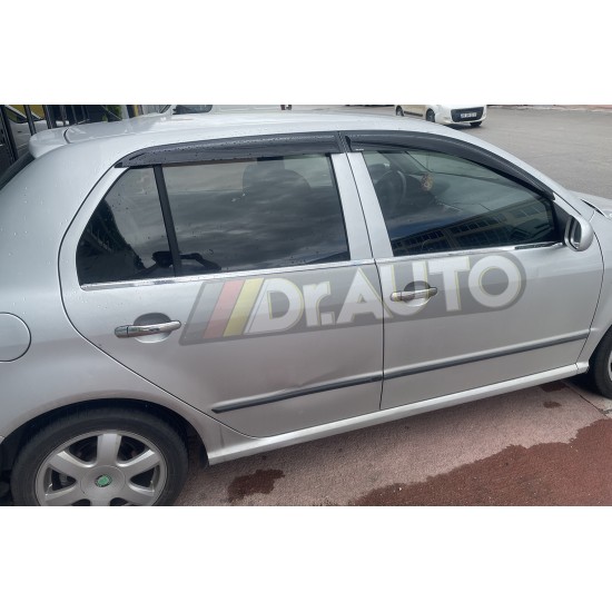 Skoda Fabia Hb 2001-2008 Cam Rüzgarlığı 4lü