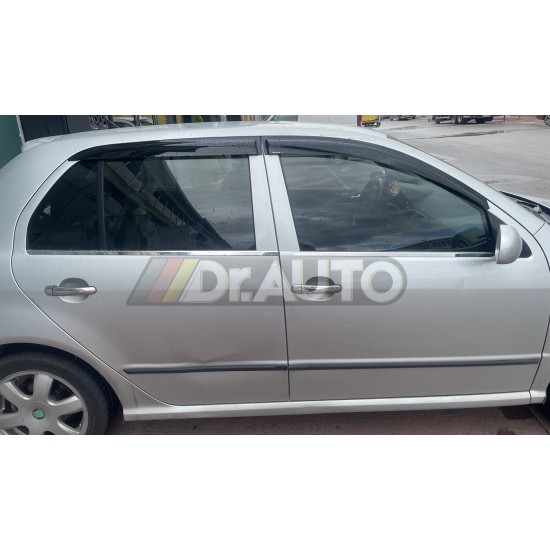 Skoda Fabia Hb 2001-2008 Cam Rüzgarlığı 4lü